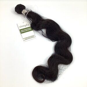 Outre Simply Non-Processed Brazilian Body Hair Extension 24 Natural Brown